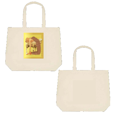camel pose tote oneside