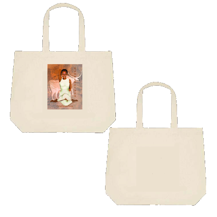 cowface pose tote 1 side